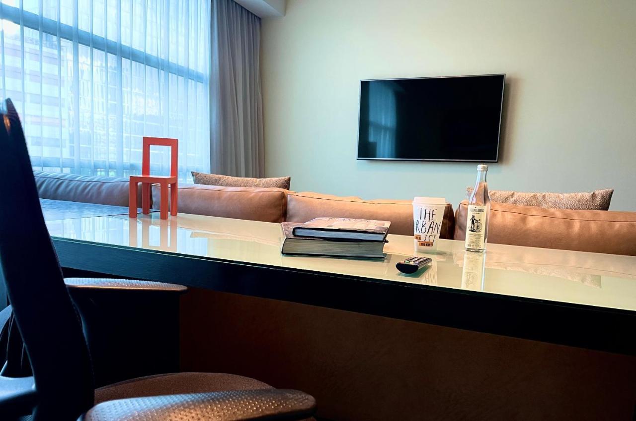 Stadia Suites Mexico City Santa Fe Buitenkant foto A meeting room at the hotel