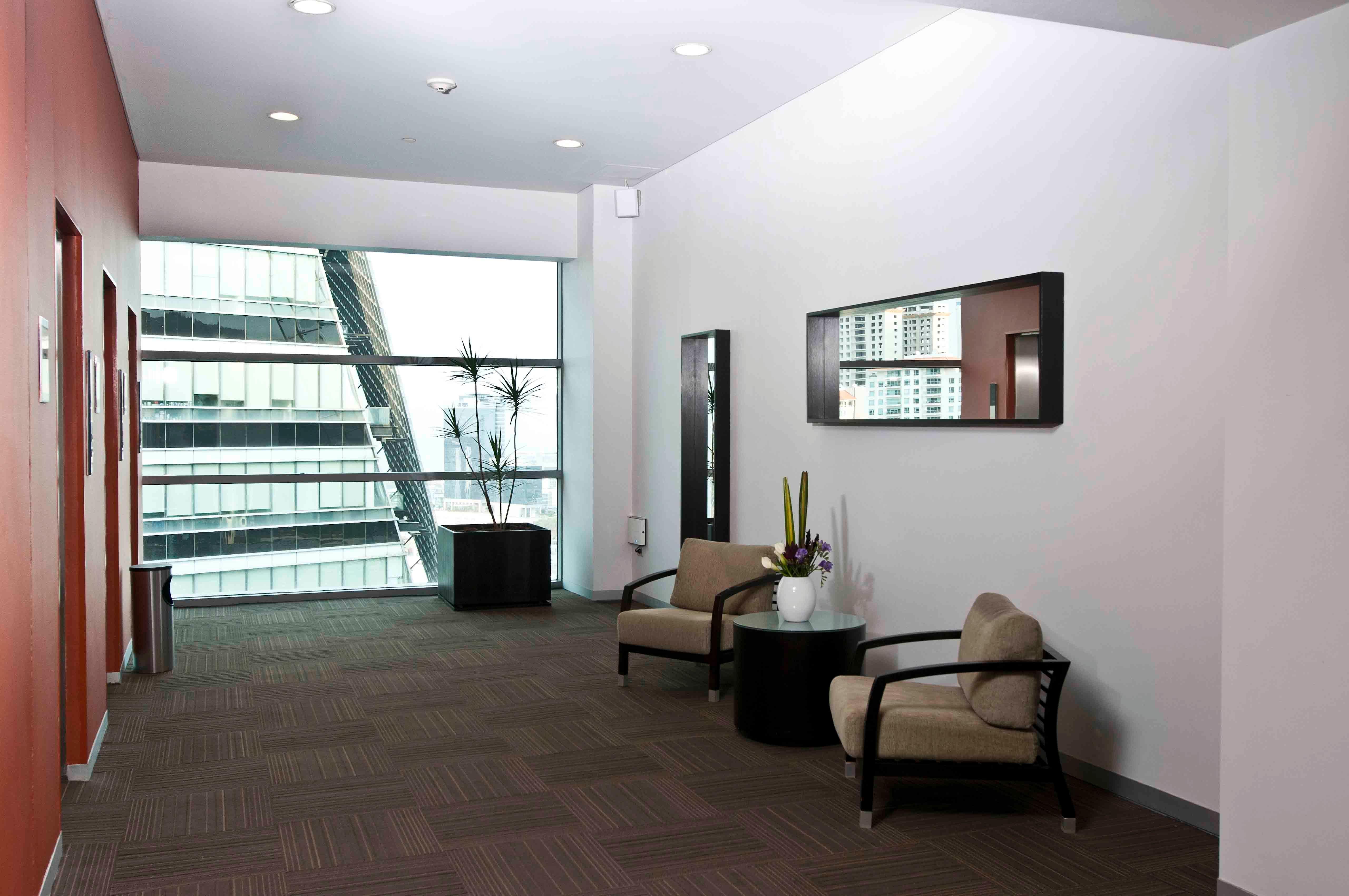 Stadia Suites Mexico City Santa Fe Buitenkant foto Interior of the hotel